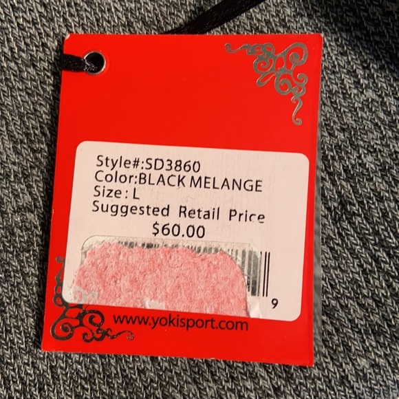 Yoki Women’s Gray Stretch Cold Shoulder Sweater Dress Size Large - Picture 5 of 8